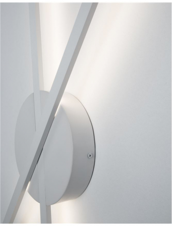 9100201 Aplica Nova Luce RESLIN LED 20W 890lm 3000K Aluminium & Acrylic Sandy White Nedimabil IP20 [4]