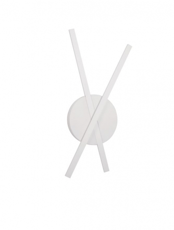 ILUMINAT - 9100201 Aplica Nova Luce RESLIN LED 20W 890lm 3000K Aluminium & Acrylic Sandy White Nedimabil IP20