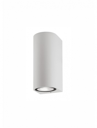 ILUMINAT EXTERIOR - 910022 Aplica Nova Luce NERO GU10 2X35W lm  IP54 Aluminium Glass Diffuser White Light Up&Down