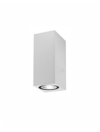 ILUMINAT EXTERIOR - 910042 Aplica Nova Luce NERO GU10 2X35W lm  IP54 Aluminium Glass Diffuser White Light Up&Down
