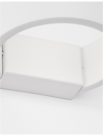 9102461 Aplica Nova Luce ENNA LED 6W 444lm 3000K Aluminium & Acrylic Sandy White Nedimabil IP20 [3]