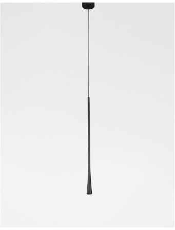 9102591 Pendul Nova Luce GOCCIO LED 6W 226lm 3000K Aluminium & Steel Black Fabric Wire Black Nedimabil IP20 [3]