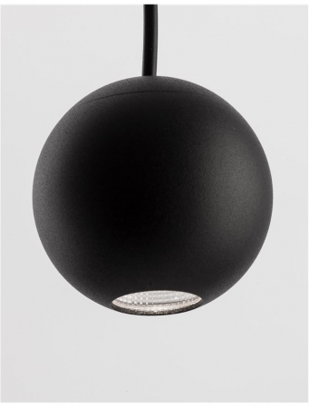 9103212 Pendul Nova Luce NOCCI LED 4,5W 220lm 3000K IP20 Aluminiu Black [4]
