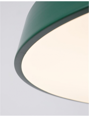 910623 Pendul Nova Luce VETRO LED 41W 2693lm 3000K IP20 Aluminiu/Acril Matt Green [5]