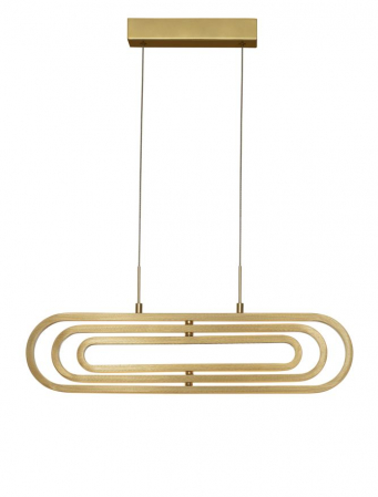 9110352 Suspensie Nova Luce ARTE LED 50W 3500lm 3000K IP20 Aluminiu/Acril Gold NOVALUCE [2]