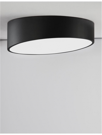 9111261 Plafoniera Nova Luce MAGGIO LED 24W 2280lm 3000K Aluminium Sandy Black Nedimabil IP20 [1]