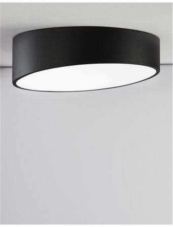 9111261 Plafoniera Nova Luce MAGGIO LED 24W 2280lm 3000K Aluminium Sandy Black Nedimabil IP20 [2]