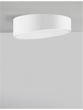 9111262 Plafoniera Nova Luce MAGGIO LED 24W 2280lm 3000K Aluminium Sandy White Nedimabil IP20 [3]