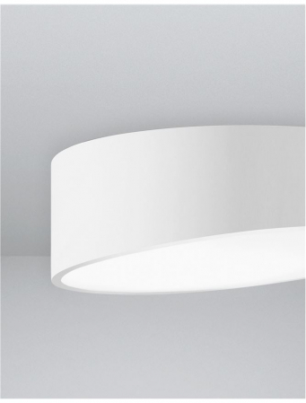 9111262 Plafoniera Nova Luce MAGGIO LED 24W 2280lm 3000K Aluminium Sandy White Nedimabil IP20 [5]