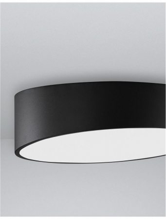 9111361 Plafoniera Nova Luce MAGGIO LED 60W 4280lm 3000K Aluminium Sandy Black Nedimabil IP20 [4]