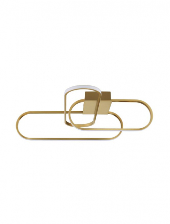 Moderne - 9113842 Plafoniera Nova Luce ARTE LED 38,4W 2604lm 3000K IP20 Aluminiu/Acril Gold NOVALUCE