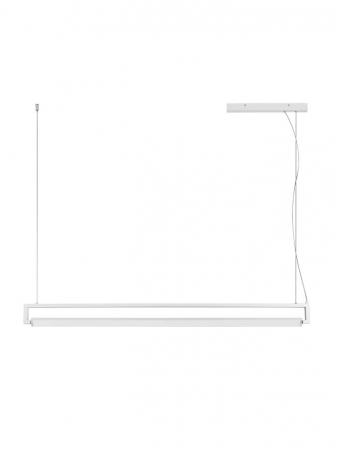 Moderne - 9117338 Suspensie Nova Luce LINE LED 38W 1460lm 3000K IP20 Aluminiu/Acril Sandy White NOVALUCE