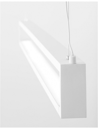 9117338 Suspensie Nova Luce LINE LED 38W 1460lm 3000K IP20 Aluminiu/Acril Sandy White NOVALUCE [4]