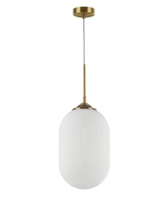 Moderne - 9119112 Pendul Nova Luce ATHENA E27 1x12W   Metal Brass  IP20