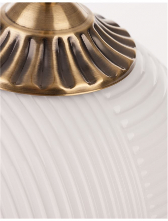 9119112 Pendul Nova Luce ATHENA E27 1x12W   Metal Brass  IP20 [2]