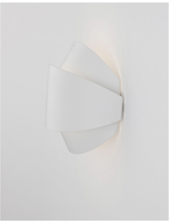 9128312 Aplica Nova Luce ASTRID LED 12W 673lm 3000K Metal & Acrylic  Sandy White Nedimabil IP20 [2]