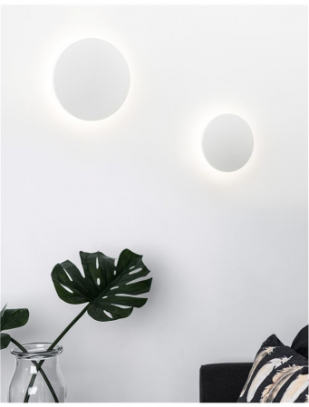 9130512 Aplica Nova Luce ASTRID LED 12W 974lm 3000K Metal/Aluminium & Acrylic Sandy White Nedimabil IP20 [1]