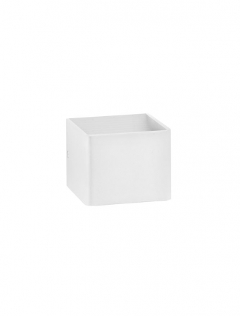 Moderne - 9136181 Aplica Nova Luce EPIC LED 6W 579lm 3000K Aluminium White Nedimabil IP20