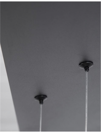 9142765 Suspensie Nova Luce CORNICE LED 80W 4860lm 3000K IP20 Aluminiu/Acril Sandy Black [5]