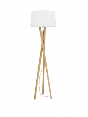 Moderne - 9145061 Lampadar Nova Luce SALINO E27 1x12W   Fabric Ivory  IP20