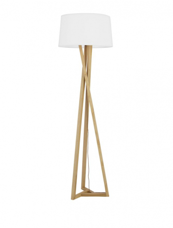 ILUMINAT INTERIOR - 9145071 Lampadar Nova Luce SALINO E27 1x12W   Fabric Ivory  IP20