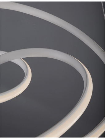 9147111 Suspensie Nova Luce MENTON LED 43W 3013lm 3000K IP20 Aluminiu & Acril Sandy White NOVALUCE [2]