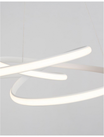 9147111 Suspensie Nova Luce MENTON LED 43W 3013lm 3000K IP20 Aluminiu & Acril Sandy White NOVALUCE [5]