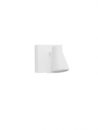 9155711 Aplica Nova Luce DUBLIN GU10 1x10W   Metal Sandy White  IP20