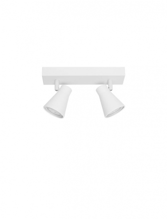 Moderne - 9155811 Plafoniera Nova Luce DUBLIN GU10 2x10W   Metal Sandy White  IP20
