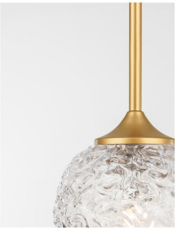 9160211 Pendul Nova Luce MIRANO G9 1x5W   Steel Brass Gold  IP20 [2]