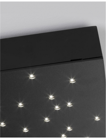 9180382 Plafoniera cer instelat telecomanda Nova Luce CIELO LED 8W 930lm 3000K-4000K IP20 ABS Black NOVALUCE [1]