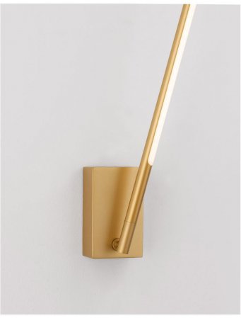 9180711 Aplica Nova Luce RACCIO LED 4,6W 280lm 3000K IP20 Metal & Acrylic Gold NOVALUCE [5]
