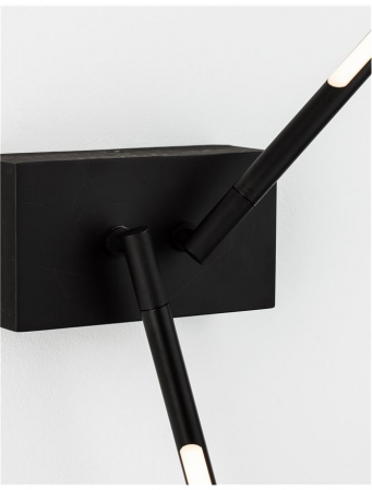 9180723 Aplica Nova Luce RACCIO LED 9,2W 560lm 3000K IP20 Metal & Acrylic Black NOVALUCE [5]