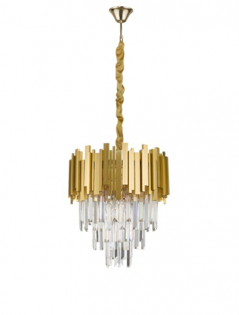 Moderne - 9181100 Candelabru Nova Luce GRANE E14 4x5W lm  IP20 Metal Crystal Gold