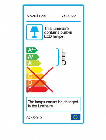 9184022 Suspensie Nova Luce ULTRATHIN LED 3W 180lm 3000K IP20 Aluminiu/Acril Sandy Black [6]