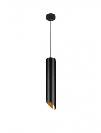 Moderne - 9184376 Pendul Nova Luce PERO GU10 1X10W lm  IP20 Aluminiu Sandy Black