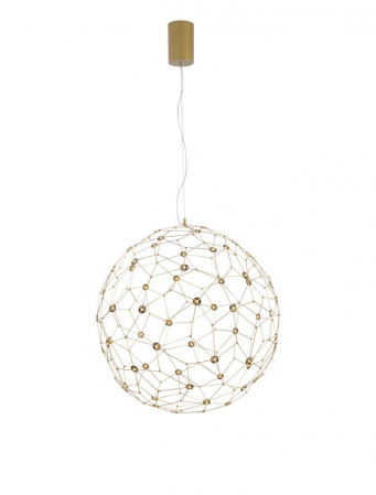 Moderne - 9186001 Suspensie Nova Luce SOLE LED 21,6W 2520lm 3000K IP20 Metal Gold NOVALUCE