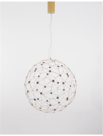 9186001 Suspensie Nova Luce SOLE LED 21,6W 2520lm 3000K IP20 Metal Gold NOVALUCE [2]