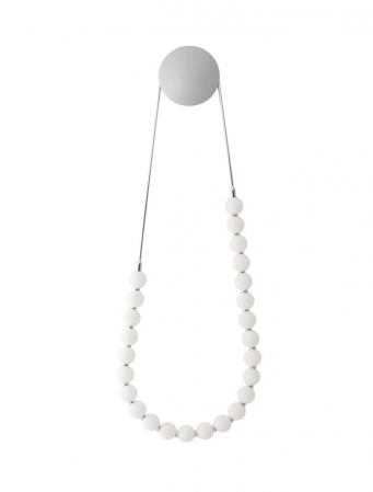 ILUMINAT INTERIOR - 9186913 Aplica Nova Luce PERLA LED 56W 4734lm 3000K Metal & Opal Glass Chrome Dimabil Triac IP20
