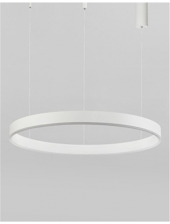 9190755 Lustra Nova Luce MOTIF LED 60W 4165lm 3000K  Aluminium & Acrylic Sandy White Dimabil Triac IP20 [2]