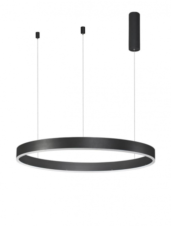 Lustre - 9190848 Lustra Nova Luce MOTIF LED 50W 3684lm 3000K  Aluminium & Acrylic Sandy Black Dimabil Triac IP20