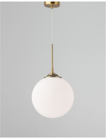 9191212 Pendul Nova Luce ATHENA E27 1x12W   Metal Brass  IP20 [4]