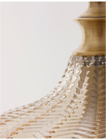 9191241 Pendul Nova Luce LONI E27 1x12W   Metal & Glass Champagne & Brass  IP20 [4]