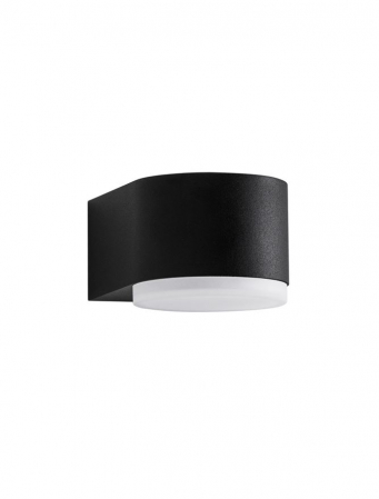 ILUMINAT EXTERIOR - 9200201 Aplica Nova Luce NUS LED 4W 240lm 3000K IP54 Aluminium & Acrylic Black Die-Casting Beam Angle 120° IP54 Light Down NOVALUCE