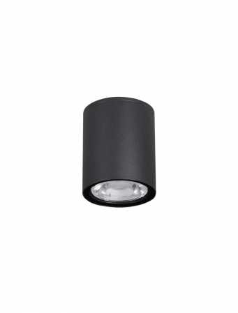 ILUMINAT - 9200611 Spot Aplicat Nova Luce CECI LED 6W 520lm 3000K IP65 Aluminium Glass Diffuser Sandy Black Beam 76 degrees
