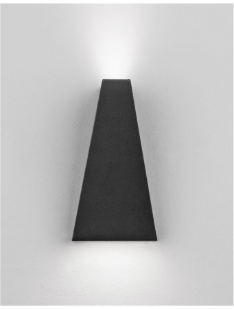 9202262 Aplica baie Nova Luce MILEY LED 6W 397lm 3000K Aluminium Sandy Black Nedimabil IP54 [1]