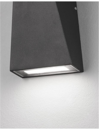 9202262 Aplica baie Nova Luce MILEY LED 6W 397lm 3000K Aluminium Sandy Black Nedimabil IP54 [4]