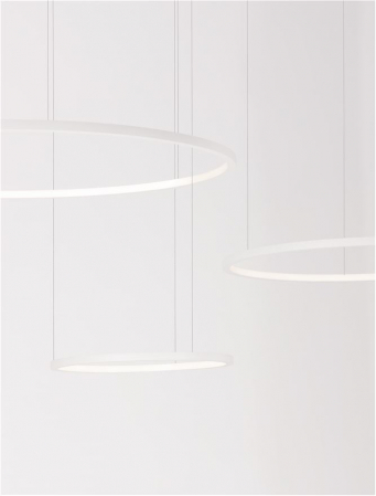 9210313 Lustra Nova Luce PURPLE LED 80W 5600lm 3000K Aluminium & Acrylic Sandy White Dimabil Triac IP20 [1]