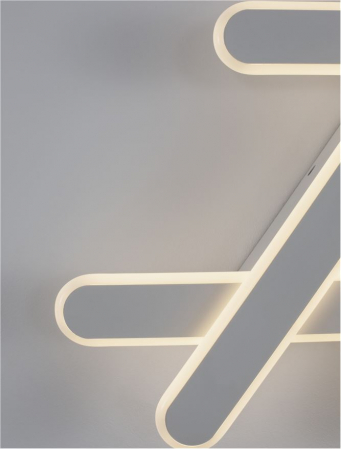 9210920 Plafoniera Nova Luce WILLOW LED 38W 1900lm 3000K Aluminium & Acrylic Sandy White Dimabil Triac IP20 [1]