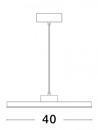 9212909 Lustra Nova Luce ANDRIA LED 30W 2221lm 3000K Aluminium & Acrylic Sandy Black Dimabil Triac IP20 [2]